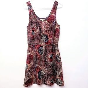 Madewell | Eliot Silk Multicolor Dot Print Dress 4